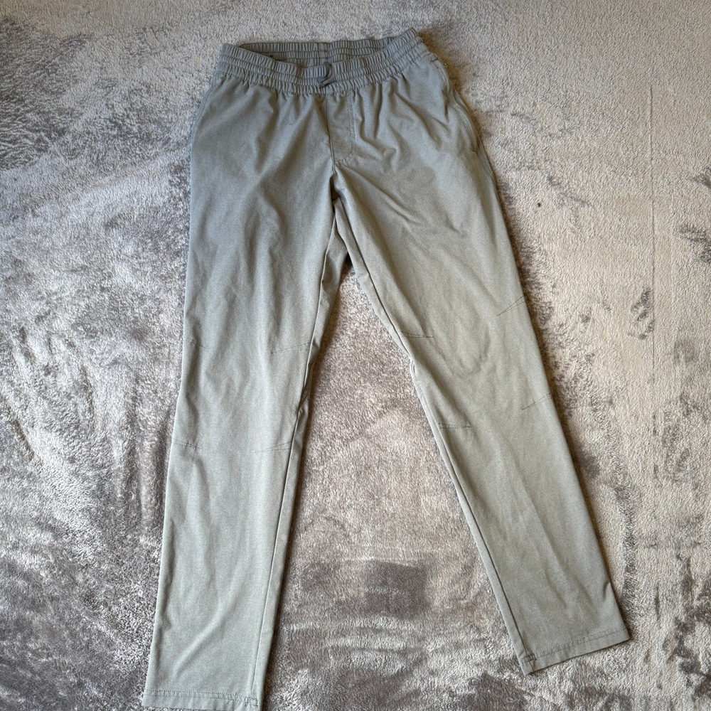 Kuhl Deceptr Gray Tapered Active Pants Mens Small Elastic Waist Articulated Knee
